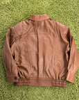 Giubbotto Saint Laurent in Pelle Marrone 160/84Y