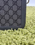 Borsa Gucci Ophidia in Tela GG Verde con tracolla rimovibile