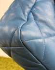 Borsa Chanel 19 Trapuntata in Pelle Azzurra