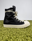 Rick Owens Ramones DRKSHDW in pelle Nero 43