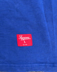 T shirt Supreme Size L blu rossa e bianca