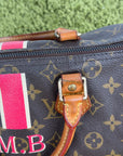 Borsa Louis Vuitton Speedy Marrone
