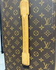 valigia Louis Vuitton monogram Lv in canvas marrone