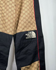 pantalone North face X Gucci Size 40 veste M marrone e nero