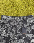 Pantaloncino Floreale Louis Vuitton In Denim 40