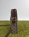 Borsello Gucci beige verde e rosso