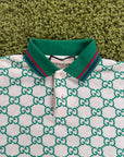 Polo Gucci Bianca Verde XS
