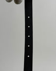 Cintura Saint Laurent in pelle Nera 100