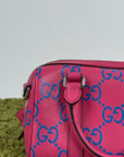 Borsa Boston Gucci Rosa Multicolor