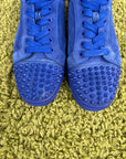 Christian Louboutin Spikes low Blu 41.5