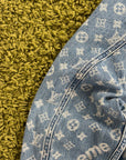 Completo Louis Vuitton X Supreme Size 50/34 blu e bianco