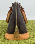 Borsa Alma BB Louis Vuitton Marrone