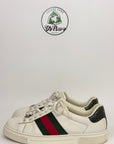 Gucci ace Size 6=40 bianca rossa e verde