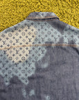 Giacca Louis Vuitton Monogram Halftone Denim L