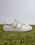 Valentino Rockstud Sneaker Bianca 45