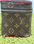 Beauty Case Louis Vuitton Nice Mini Marrone Multicolor