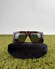 Occhiali da sole Celine in acetato Marrone