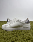 Valentino Garavani Rockstud VLTN argento 41