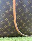 Borsa Neverfull MM monogram Louis Vuitton Marrone
