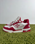 Louis Vuitton Trainer in denim Rossa 7.5