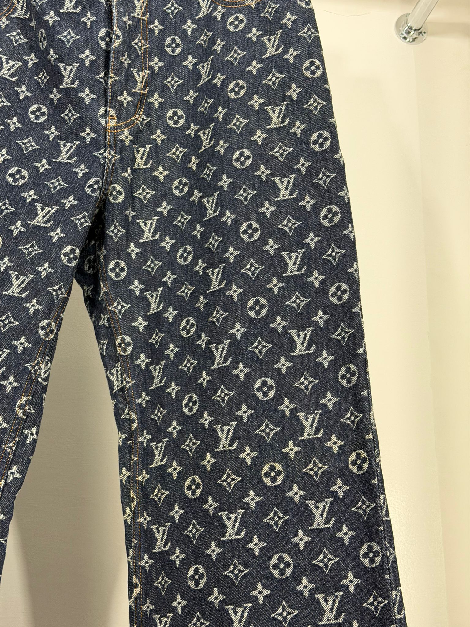 Jeans Vuitton monogram taglia 50
