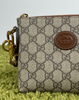 Borsa Gucci a tracolla con finitura in pelle Beige