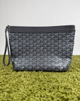 Goyard Pochette Conti in tela Goyardine Grigia