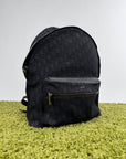 Zaino Ridere Oblique In Jacquard Christian Dior Nero