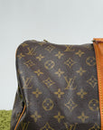 Borsone Keepall Louis Vuitton Marrone Vintage 1998 45