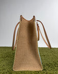 Borsa Louis Vuitton OnTheGo azzurra bianca e gialla