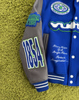 Varsity Blouson Louis Vuitton Blu Multicolor 46