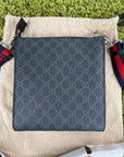 Borsello Gucci nero blu e rosso