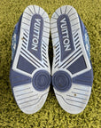 Louis Vuitton Trainer in denim Blu 7.5 - Second Hand Di Fiore