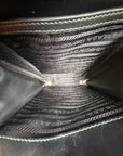 Borsa Monospalla Brique Prada in pelle saffiano Verde