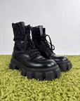 Stivale Monolith Prada Nero 7.5 - Second Hand Di Fiore