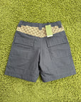 Pantaloncino Canvas Cargo Gucci Grigio 46