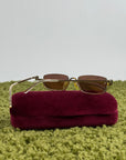Occhiali Gucci Monogram Rossi