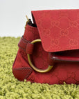 Borsa Gucci Horsebit Chain Rossa