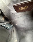Borsa Fendi Baguette in tela Marrone