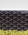 Portafoglio Goyard Richelieu in tela Goyardine Nero