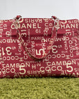 Borsa tote vintage Chanel 31 Rue cambon Rosso