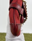 Borsa Gucci Horsebit Chain Rossa