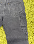Jeans Louis Vuitton Carpenter in Denim Nero 36