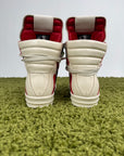 Rick Owens Geobasket DRKSHDW Rosso 44