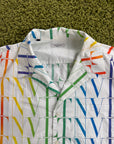 Camicia Valentino Bianca Multicolor 50