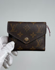 Portafoglio Victorine Louis Vuitton Marrone
