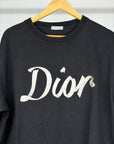 t-shirt Dior Size XXL nera grigia e marrone