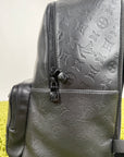 Zaino Louis Vuitton Racer in pelle Nera Monogram