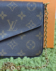 Borsa Louis Vuitton Marrone