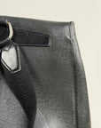 Zaino Cassiar Louis Vuitton in pelle Taiga Nero